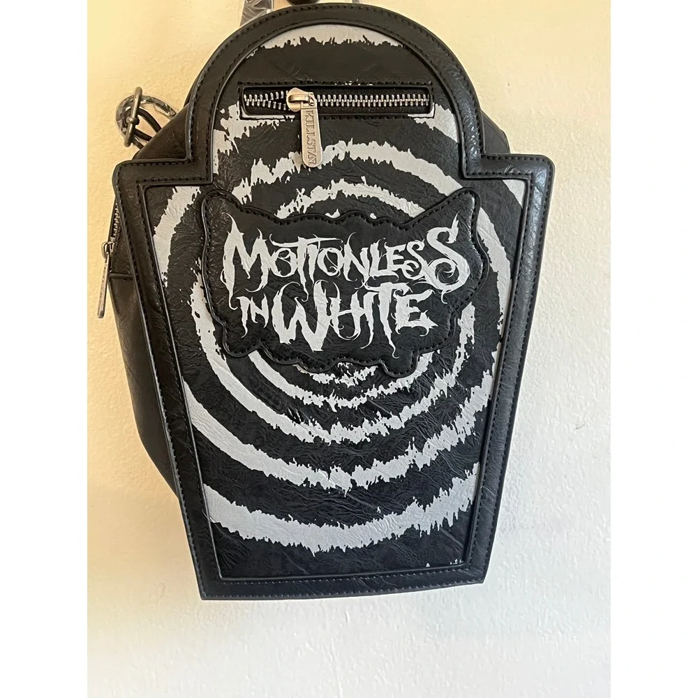 Killstar‎ MIW Keystone Spiral Black backpack Motionless in white